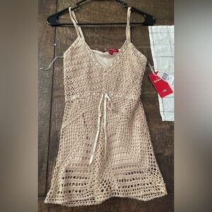 Knitted tank top, vintage with tags. Size small